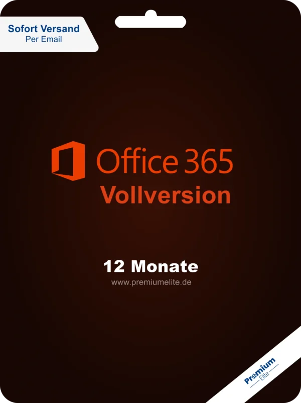 Microsoft Office 365 | 12 Monate – Vollversion, Alle Anwendungen, Sofortiger Versand 🚚