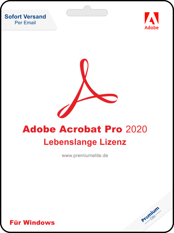 Аdоbе Асrоbаt Pro 2020 - Lebenslange Lizenz, PDF Erstellen & Bearbeiten | Sofortiger Versand 🚚