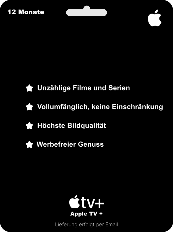 Аpрlе TV+ 12 Monate – keine Werbung, unbegrenzte Videos, Sofortiger Versand 🚚 – Bild 2